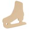 Unfinished Wooden Ice Skate Cutout 12" x 10", DIY Christmas Decor | Woodpeckers